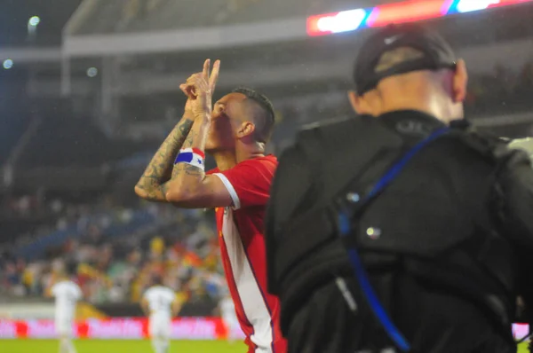 Bolivia Face Panama Copa American Centenario Orlando Florida Camping World — Stock Photo, Image