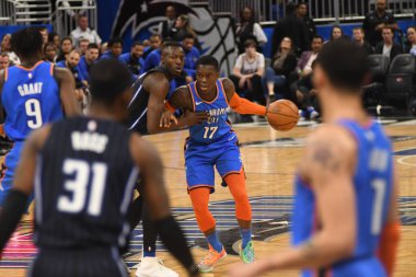 Orlando Magic 29 Ocak 2019 'da Orlando Florida' daki Amway Center 'da OklahomaCity Thunder' a ev sahipliği yaptı. 