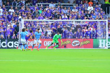 Orlando City, 5 Mart 2017 'de Orlando City Stadyumu' nda NYC FC 'ye ev sahipliği yaptı..