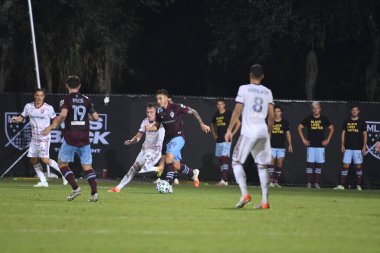 Real Salt Lake, 12 Temmuz 2020 'de Orlando Florida' da düzenlenen MLS Sırt Turnuvası sırasında Colorado Rapids ile karşı karşıya.