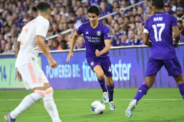 Orlando City SC, 6 Ağustos Salı günü Orlando Florida 'daki Exploria Stadyumu' nda oynanan ABD Kupası sırasında Atlanta United FC 'ye ev sahipliği yaptı..