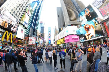 23 Mayıs 2016 'da New York' un geniş açı görüntüsü.  