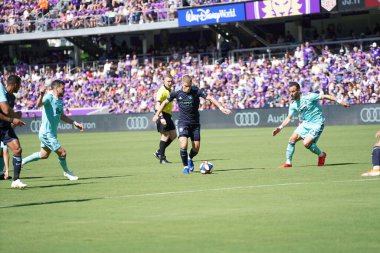 Orlando City SC 20 Nisan 2019 'da Orlando City Stadyumu' nda Vancouver Whitecaps 'a ev sahipliği yapıyor..  
