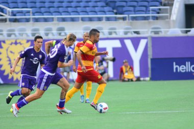 Orlando City SC, 29 Haziran 2016 'da Orlando Florida' daki Kamp Dünyası Stadyumu 'nda Fort Lauderdale Strikers' a ev sahipliği yaptı..