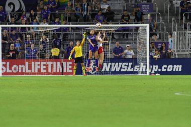Orland Pride, 25 Ağustos 2018 'de Orlando Florida' daki Exploria Stadyumu 'nda Chicago Red Stars' a ev sahipliği yapıyor..  