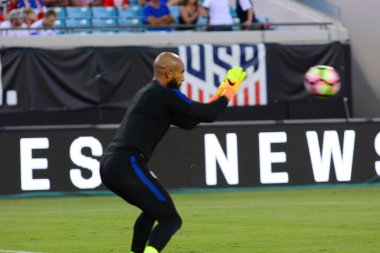 ABD Futbol Takımı 6 Eylül 2016 'da Jacksonville Florida EverBank Field' da Trinidad & Tobago 'ya ev sahipliği yaptı..