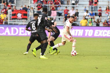 Flamengo Eintracht Frankfurt 'a karşı 12 Ocak 2019 Cumartesi günü Orlando City Stadyumu' nda.  