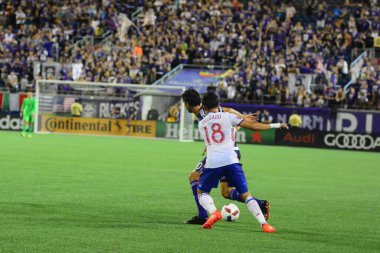 Orlando City, 24 Ağustos 2016 'da Orlando Florida' daki Kamp Dünyası Stadyumunda Toronto FC 'ye ev sahipliği yaptı..