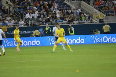 Paris Saint-Germain, Tottenham Hotspur 'a karşı 22 Temmuz 2017' de Orlando Florida 'daki Citrus Bowl' da.   