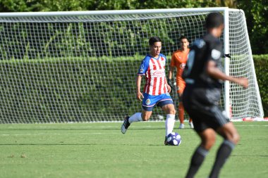 30 Temmuz 2019 'da Orlando Florida' daki Disney 'in Vahşi Spor Dünyası' nda düzenlenen MLS Allstar Haftası sırasında MLS Homegrown oyunu.