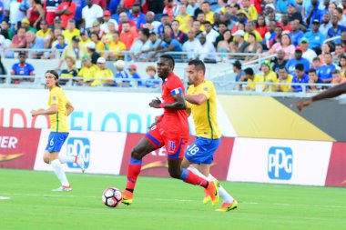 Brezilya, 8 Haziran 2016 tarihinde Orlando Florida 'daki Copa America Centenario' da Haiti ile karşılaştı..
