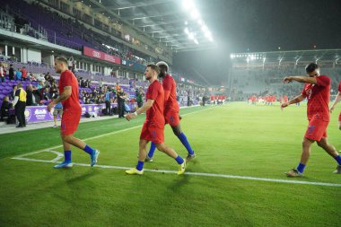 Amerikan Futbol Takımı 15 Kasım 2019 Cuma günü Orlando Florida 'daki Exploria Stadyumu' nda oynanan Concacaf Uluslar Ligi karşılaşmasında Kanada 'ya ev sahipliği yapmaktadır.