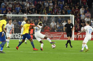 ABD Erkekler Milli Takımı 21 Mart 2019 'da Orlando City Stadyumu' nda Ekvador Milli Takımı 'na ev sahipliği yaptı.. 