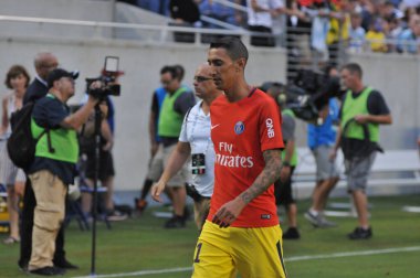Paris Saint-Germain, Tottenham Hotspur 'a karşı 22 Temmuz 2017' de Orlando Florida 'daki Citrus Bowl' da.  