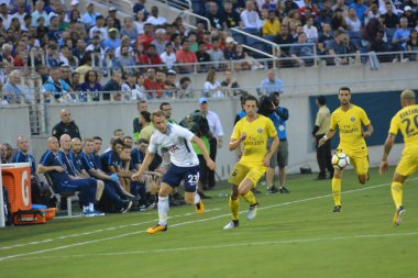 Paris Saint-Germain, Tottenham Hotspur 'a karşı 22 Temmuz 2017' de Orlando Florida 'daki Citrus Bowl' da.  