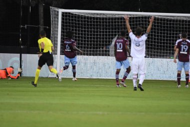 Real Salt Lake, 12 Temmuz 2020 'de Orlando Florida' da düzenlenen MLS Sırt Turnuvası sırasında Colorado Rapids ile karşı karşıya. 