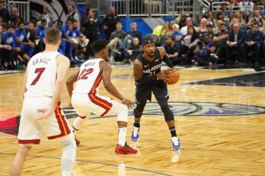 Orlando Magic 1 Şubat 2020 tarihinde Orlando Florida 'daki Amway Center' da Miami Heat 'e ev sahipliği yaptı.. 