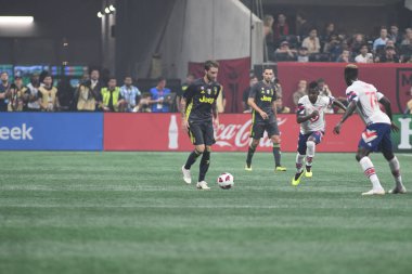1 Ağustos 2018 tarihinde Atlanta 'daki Mercedez Benz Stadyumu' nda tüm yıldızlar Juventus 'a karşı..  