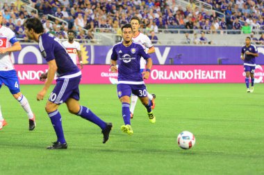 Orlando City, 24 Ağustos 2016 'da Orlando Florida' daki Kamp Dünyası Stadyumunda Toronto FC 'ye ev sahipliği yaptı..