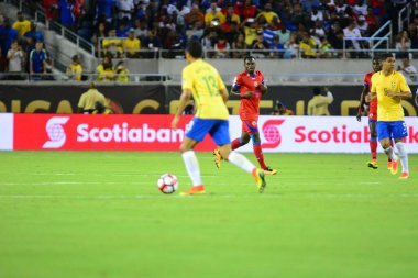 Brezilya, 8 Haziran 2016 tarihinde Orlando Florida 'daki Copa America Centenario' da Haiti ile karşılaştı..