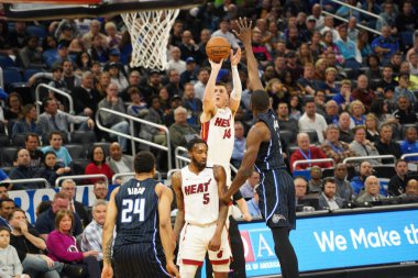 Orlando Magic 1 Şubat 2020 tarihinde Orlando Florida 'daki Amway Center' da Miami Heat 'e ev sahipliği yaptı.