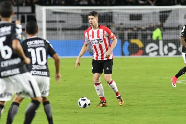 Korintliler, 10 Ocak 2018 'de Orlando City Stadyumu' nda düzenlenen Florida Kupası 'nda PSV Eindhoven' a karşı.