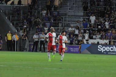 Orlando City 27 Eylül 2017 'de Orlando City Stadyumu' nda New England Devrimi 'ne ev sahipliği yaptı..  