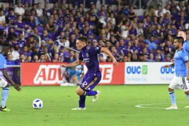 Orlando City 26 Temmuz 2018 'de Florida Exploria Stadyumu' nda NYC FC 'ye ev sahipliği yaptı. Fotoğraf: Marty Jean-Louis