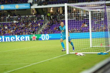 Orlando City 21 Temmuz 2019 tarihinde Florida, Orlando 'da Exploria Stadyumu' nda New York Red Bulls 'a ev sahipliği yaptı..