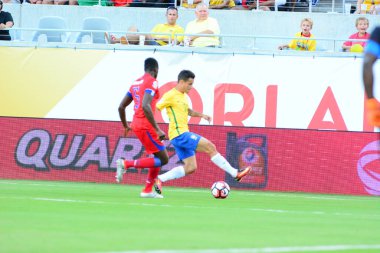 Brezilya, 8 Haziran 2016 tarihinde Orlando Florida 'daki Copa America Centenario' da Haiti ile karşılaştı..