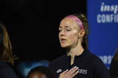 5 Mart 2020 'de Orlando Florida' daki Exploria Stadyumu 'nda düzenlenen 2020 SheBelieves Kupası' nda ABD - İngiltere Karşılaşması 