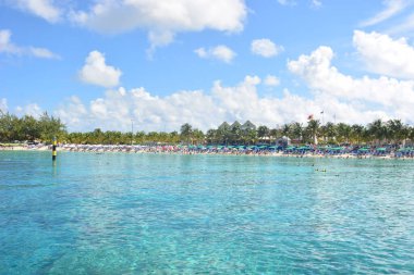 19 Eylül 2016 'da Türk ve Caicos' taki Güzel Büyük Türk Adası.   