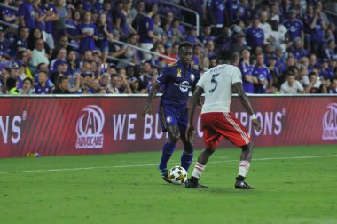 Orlando City 27 Eylül 2017 'de Orlando City Stadyumu' nda New England Devrimi 'ne ev sahipliği yaptı..  