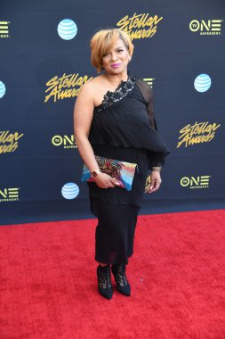 24 Mart 2018 Cumartesi günü Las Vegas 'taki Orleans Resort' ta düzenlenen 33. Yıldız Ödülleri Kırmızı Halı sırasında ünlüler.