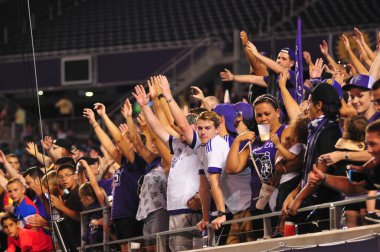 Orlando City SC 15 Temmuz 2015 'te Orlando Florida' daki Camp World Stadyumu 'nda West Bromwich Albion' a ev sahipliği yaptı. Fotoğraf: Marty Jean-Louis
