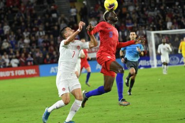 Amerikan Futbol Takımı 15 Kasım 2019 Cuma günü Orlando Florida 'daki Exploria Stadyumu' nda oynanan Concacaf Uluslar Ligi karşılaşmasında Kanada 'ya ev sahipliği yapmaktadır.