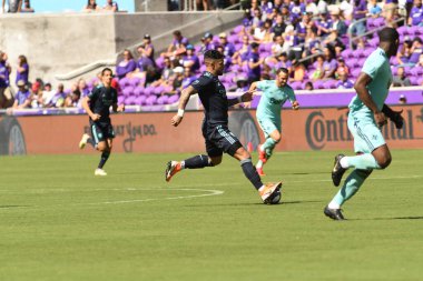 Orlando City SC 20 Nisan 2019 'da Orlando City Stadyumu' nda Vancouver Whitecaps 'a ev sahipliği yapıyor..  