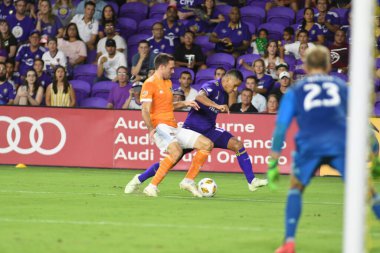 Orlando City SC, 22 Eylül 2018 'de Florida Exploria Stadyumu' nda Houston Dynamo 'yu ağırladı..