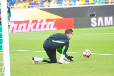 Brezilya, 8 Haziran 2016 tarihinde Orlando Florida 'daki Copa America Centenario' da Haiti ile karşılaştı..