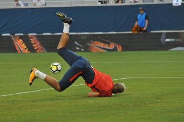 Paris Saint-Germain, Tottenham Hotspur 'a karşı 22 Temmuz 2017' de Orlando Florida 'daki Citrus Bowl' da.  