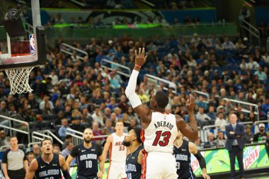 Orlando Magic 1 Şubat 2020 tarihinde Orlando Florida 'daki Amway Center' da Miami Heat 'e ev sahipliği yaptı.. 