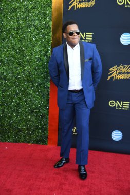 24 Mart 2018 Cumartesi günü Las Vegas 'taki Orleans Resort' ta düzenlenen 33. Yıldız Ödülleri Kırmızı Halı sırasında ünlüler.