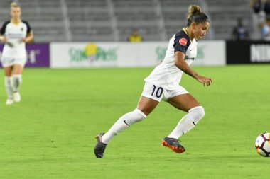 Orlando Pride, 23 Mayıs 2018 'de Orlando Florida' daki Exploria Stadyumu 'nda Kuzey Carolina Cesareti' ne ev sahipliği yapmaktadır..  