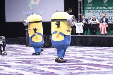 Basın Konferansı futbolcularının görüntüsü