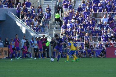 Orlando City 29 Nisan 2017 'de Orlando, Florida' daki Orlando City Stadyumu 'nda Colorado Rapids' e ev sahipliği yaptı.) 
