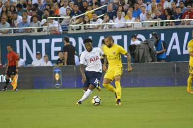 Paris Saint-Germain, Tottenham Hotspur 'a karşı 22 Temmuz 2017' de Orlando Florida 'daki Citrus Bowl' da.  