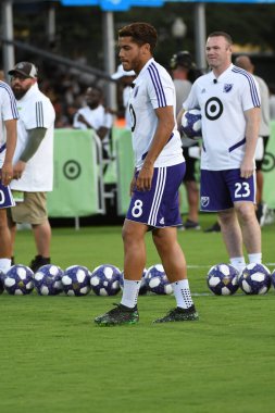 30 Temmuz 2019 'da Orlando Florida' da Disney 'in Vahşi Spor Dünyası' nda MLS All-Star Yetenek Yarışması.