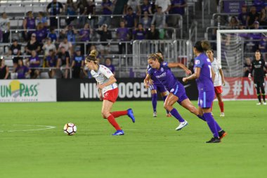 Orland Pride, 25 Ağustos 2018 'de Orlando Florida' daki Exploria Stadyumu 'nda Chicago Red Stars' a ev sahipliği yapıyor..  