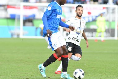 13 Ocak 2018 'de Orlando Florida' daki Spektrum Stadyumu 'nda düzenlenen Florida Kupası' nda Korucular Corinthianlara karşı..