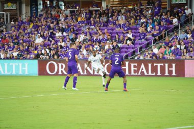 Orlando City SC, 19 Haziran 2019 Çarşamba günü Orlando 'daki Exploria Stadyumu' nda düzenlenen ABD Açık Kupası sırasında New England Devrimi 'ne ev sahipliği yaptı. 